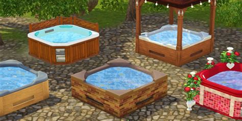 Sweetsorrowsims The Sims 4 Custom Content Hottub Pose Pack And How To | CLOOBX HOT GIRL