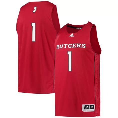 adidas 1 Rutgers Knights Team Swingman Basketball Jersey | Academy