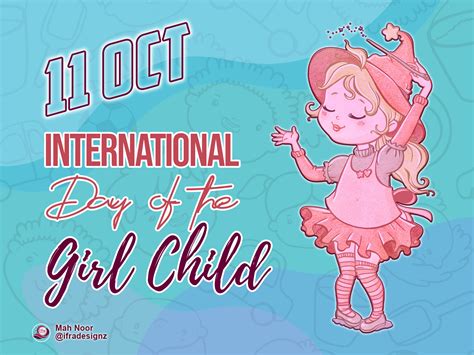 👧🔹The International Day of the Girl Child 🔸👩 by Ifra Designz on Dribbble