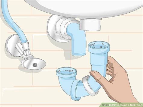 3 Ways to Clean a Sink Trap - wikiHow