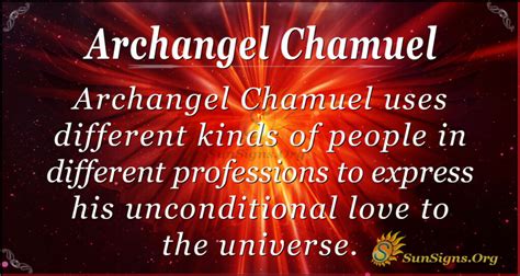 Archangel Chamuel - The Angel Of Love - SunSigns.Org