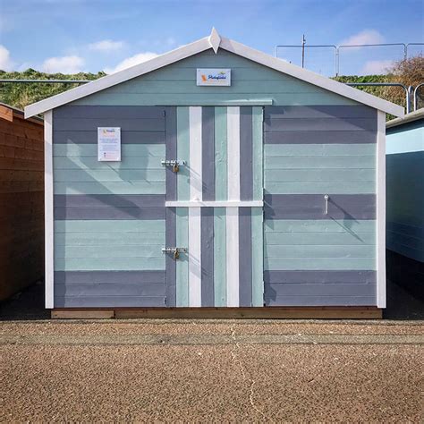 Beach huts for hire, Pakefield Beach Hut, Lowestoft, Suffolk