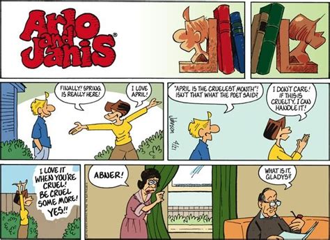 Arlo and Janis on Gocomics.com The Cruelest Month, Jimmy Johnson, April 21, Calvin And Hobbes ...