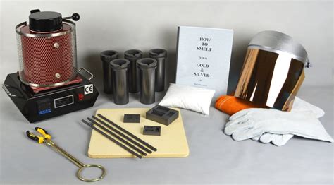 1 2 or 3 KG DELUXE Gold Silver Smelting Kit w/ Electric