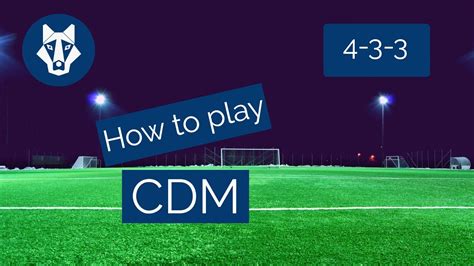 How to play Center Defensive Midfielder | Football (Soccer) Position Analysis - YouTube