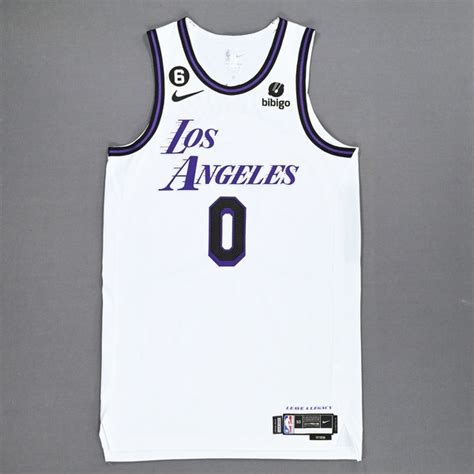 Russell Westbrook - Los Angeles Lakers - Game-Worn City Edition Jersey ...