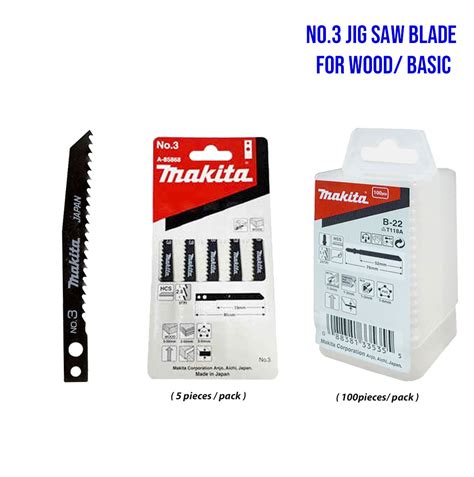 Makita Type Jigsaw Blades – GIGATOOLS Industrial Center