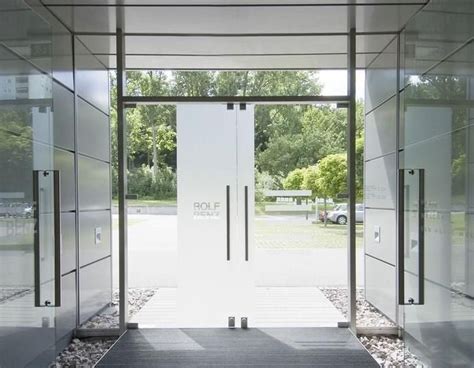 frameless glass entrance door | Glass entrance doors, Frameless glass doors, Modern entrance door