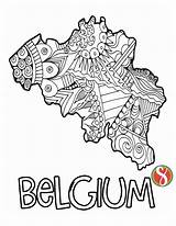 Free Belgium Coloring Pages — Stevie Doodles sketch template