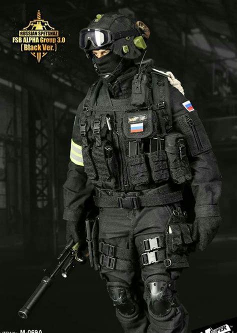 Russian Spetsnaz FSB Alpha (Black Ver. ) | Angkatan darat