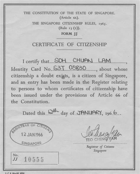 Constitution Of Singapore Citizenship - charterday