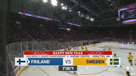 Finland vs. Sweden - 2023 World Juniors Highlights - Patinadores ...