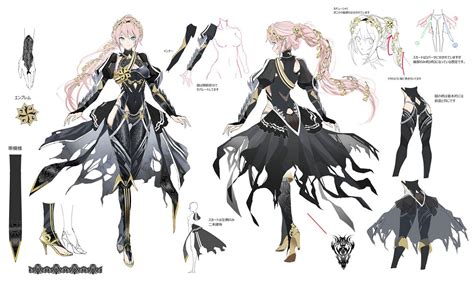 Shionne DLC Costume Art - Tales of Arise Art Gallery | Character design, Character design ...