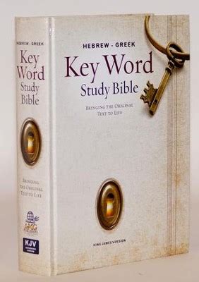 Key Word Study Bible KJV, Hardcover: 9780899577456 - Christianbook.com