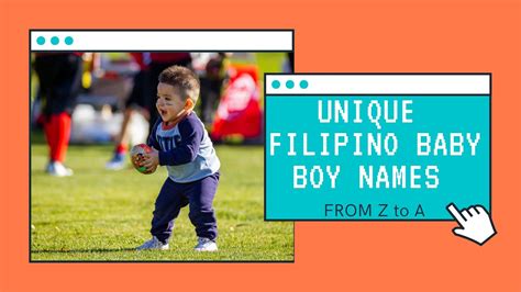 Unique Filipino Baby Boy Names From Z To A | Filipino Names | Top ...