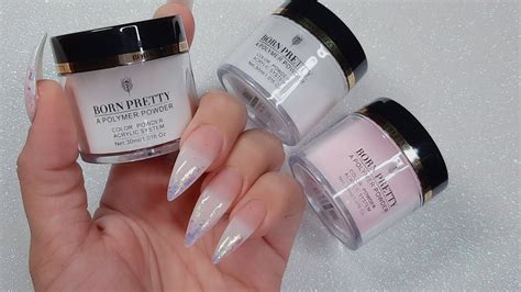 Acrylic Polymer Powder Nails from Amazon - YouTube