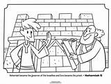 Free Bible Coloring Pages Nehemiah  DamianecSalazar sketch template
