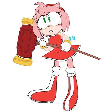 Scared Amy rose by ParkJiminie2001 on DeviantArt