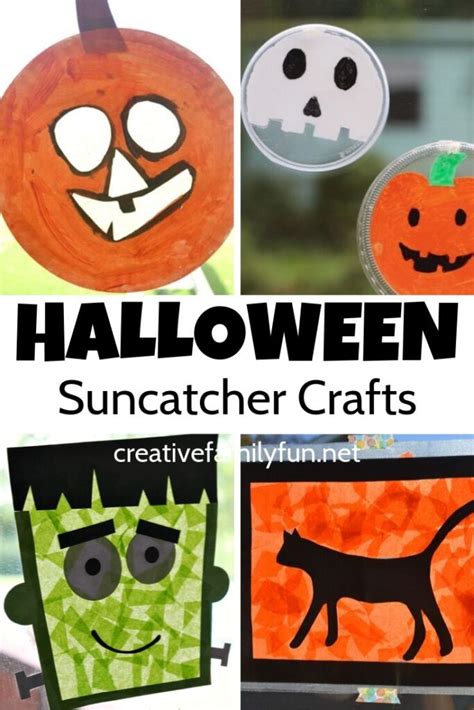 The Best Halloween Suncatchers for Kids - Creative Family Fun