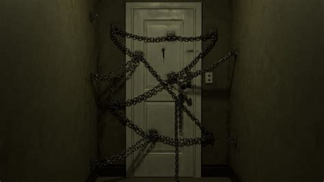 3D asset realtime Horror game door scene | CGTrader