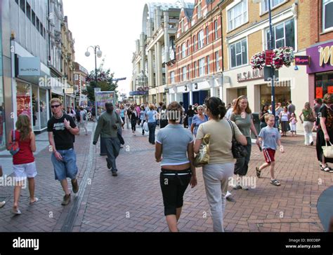 kingston upon thames shopping centre Stock Photo - Alamy