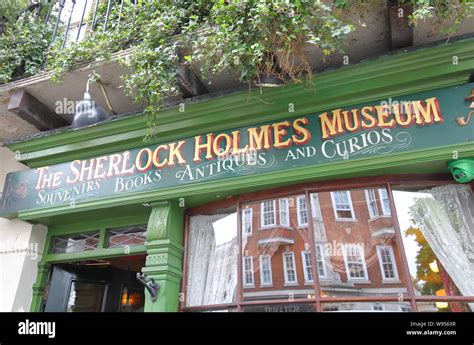 Sherlock Holmes Museum London UK Stock Photo - Alamy