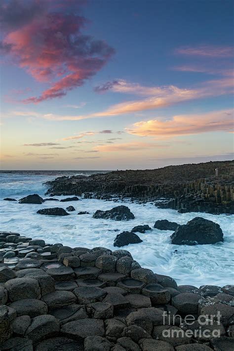 Sunset over Giant's Causeway Photograph by Brian Jannsen | Fine Art America