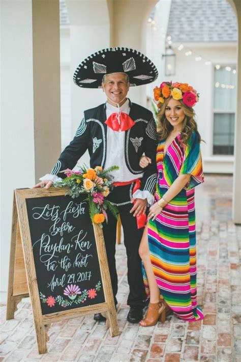 Let's Taco 'Bout Getting Married, Backyard Engagement Fiesta | Mexican ...