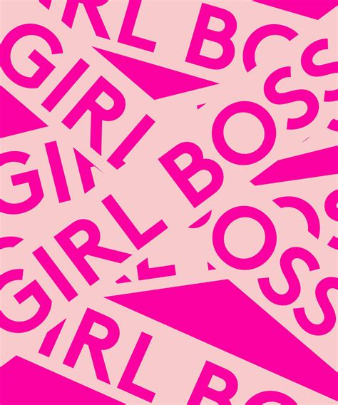 Download Girl Boss Pink Cover Wallpaper | Wallpapers.com