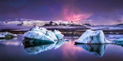 Sociolatte: Jökulsarlon Glacier Lagoon during a summer night Photo by ...