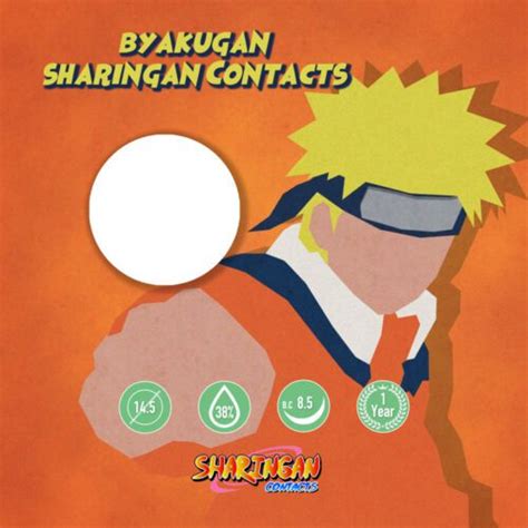 Byakugan Pure White Naruto Contacts - Sharingan Contacts - Order Best Naruto Sharingan Eye Contacts