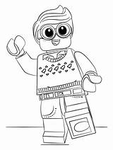 Lego Robin Coloring Pages sketch template