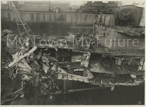 HMS Javelin WWII Ship Repair at Smith's Dock - My Town My Future