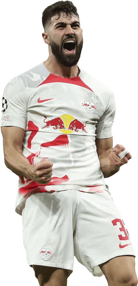 Joško Gvardiol RB Leipzig football render - FootyRenders