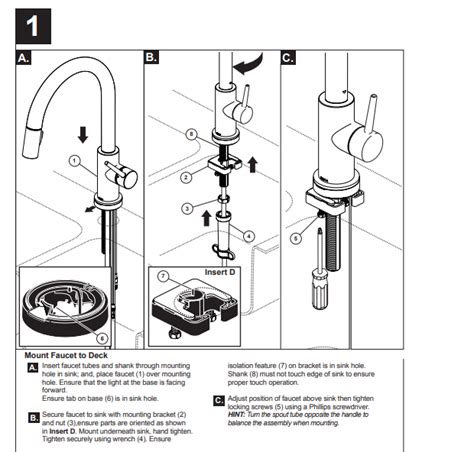 Delta Faucet Installation Instructions