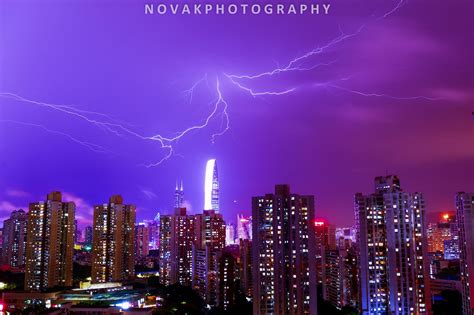 lightning | Lightning, Cityscape, Seattle skyline