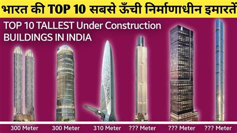 TOP 10 Tallest Under Construction SKYSCRAPERS IN INDIA | भारत की TOP 10 ...