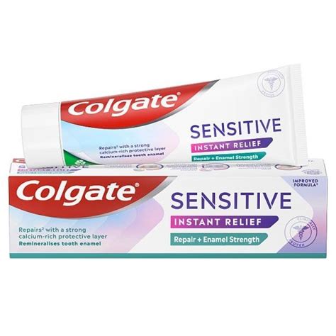 Colgate Sensitive Relief Enamel Strength Toothpaste 75ml | Toiletries ...