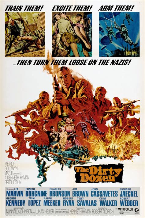 The Dirty Dozen (1967) - Posters — The Movie Database (TMDB)