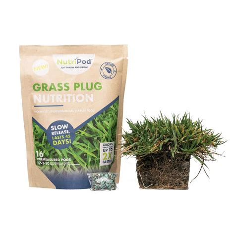 64-Count SodPods Centipede Grass Plugs/SP Power Planter/NutriPod Bundle ...