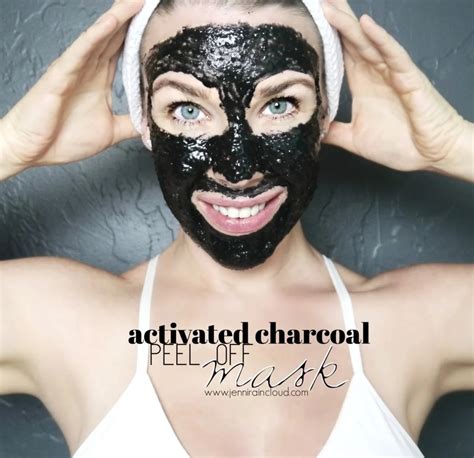 DIY Peel Off Activated Charcoal Mask - Jenni Raincloud