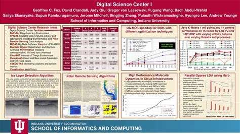 Digital Science Center I - ppt download