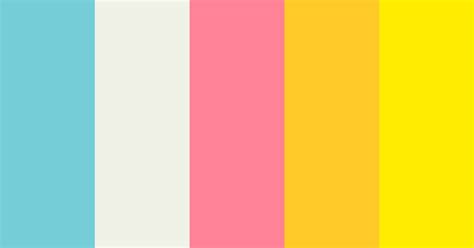 Totally Bright Summer Color Scheme » Blue | Color palette bright, Color ...