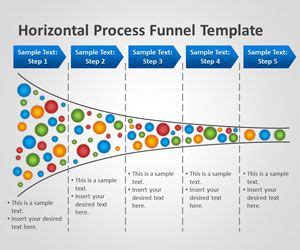 Free Horizontal Process Funnel PowerPoint Template - Free PowerPoint ...
