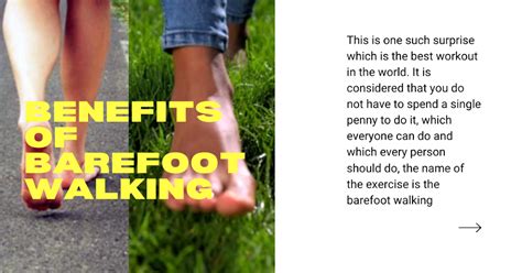 20 Wonderful Benefits Of Barefoot Walking