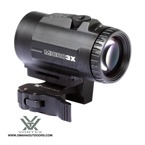 Vortex 3x Micro Magnifier with Flip Mount - Omaha Outdoors