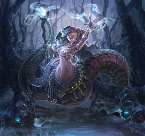 Lamia by hoRi3 on DeviantArt | Monster concept art, Fantasy art, Character art