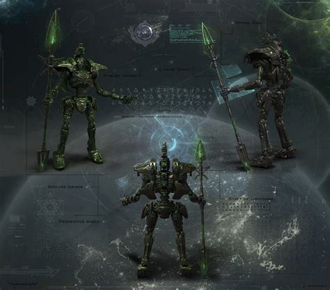 ArtStation - Necron redesign concept, Anton Rutts