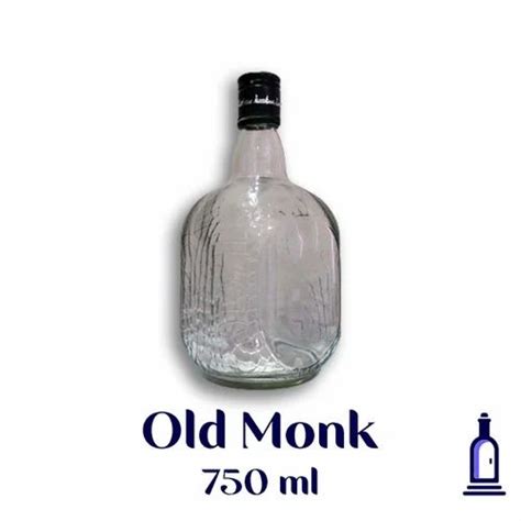 Old Monk Glass Bottle at Rs 18/piece | Liquor Glass Bottle in Nagpur ...