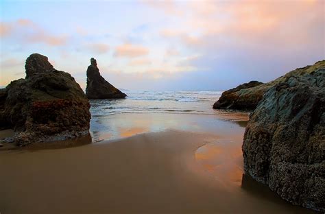 Bandon Oregon Summer Sunset Photograph by Athena Mckinzie - Fine Art America